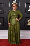 Adele vestida de Givenchy en los Grammy 2017