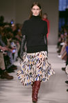 Falda de vuelo de Victoria Beckham otoño/invierno 2017/2018 en la New York Fashion Week