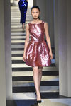 Vestido brilly de Oscar de la Renta otoño/invierno 2017/2018 en la New York Fashion Week