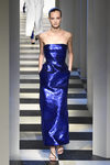 Vestido brillante de Oscar de la Renta otoño/invierno 2017/2018 en la New York Fashion Week
