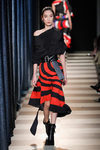 Falda bicolor de Monse otoño/invierno 2017/2018 en la New York Fashion Week