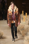 Abrigo de piel y chaqueta de cuero de Coach otoño/invierno 2017/2018 en la New York Fashion Week