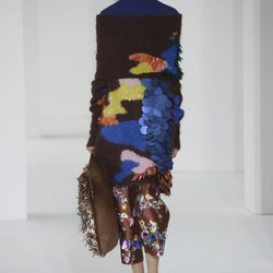 Jersey de estampado geométrico de Delpozo otoño/invierno 2017/2018 en la New York Fashion Week