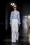 Camisa de rayas de Roberto Verino primavera/verano 2017 en la Madrid Fashion Week
