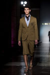 Traje camel de Roberto Verino primavera/verano 2017 en la Madrid Fashion Week