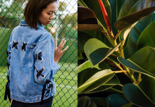 Chaqueta vaquera de Bershka campaña primavera/verano 2017