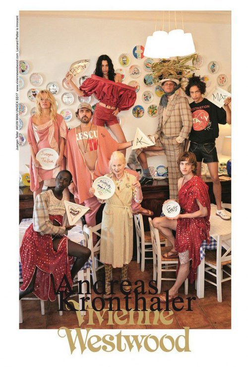 Pamela Anderson como protagonista de la primavera/verano 2017 de Vivienne Westwood