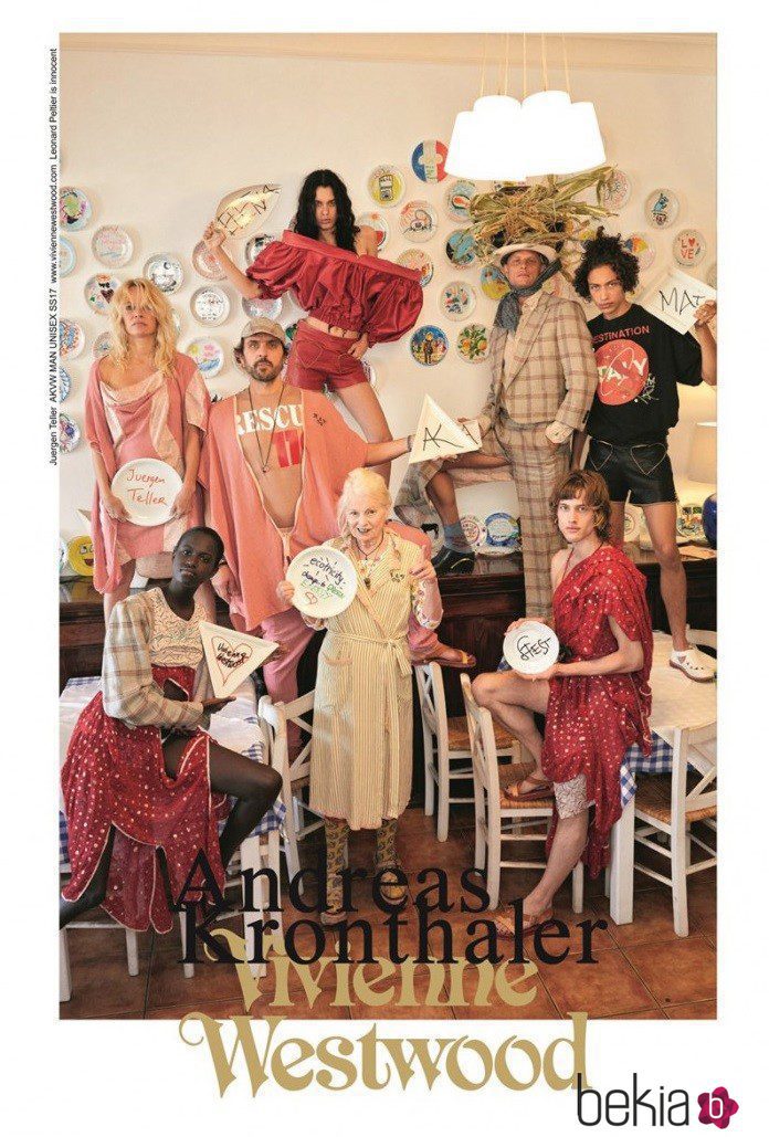 Pamela Anderson como protagonista de la primavera/verano 2017 de Vivienne Westwood