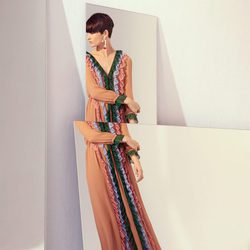 Vestido con volantes de Uterqüe primavera/verano 2017