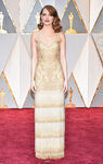Emma Stone con un look vintage en los Premios Oscar 2017
