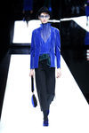 Chaqueta de terciopelo de Giorgio Armani otoño/invierno 2017/2018 en la Milán Fashion Week
