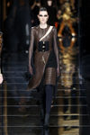 Chaqueta de piel de cocodrilo de Balmain otoño/invierno 2017/2018 en la Paris Fashion Week