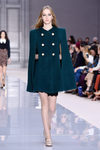 Abrigo aguamarina de Chloé otoño/invierno 2017/2018 en la Paris Fashion Week