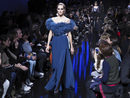 Vestido vaporoso de Elie Saab de la colección otoño/invierno 2017/2018 en París Fashion Week