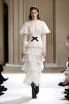 Vestido vintage de Giambattista Valli otoño/invierno 2017/2018 en la Paris Fashion Week