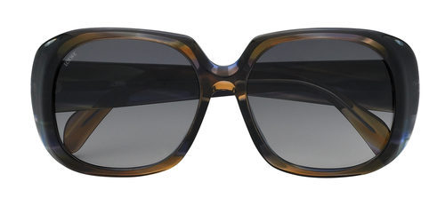 Gafas de sol con montura azul de Loewe colección 'Aiguablava' 2017