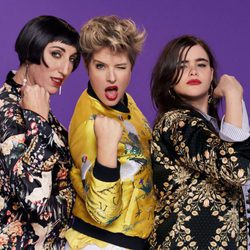 Rossy de Palma, Tania Llasera y Barbie Ferreira en la campaña primavera/verano 2017 de Violeta by Mango