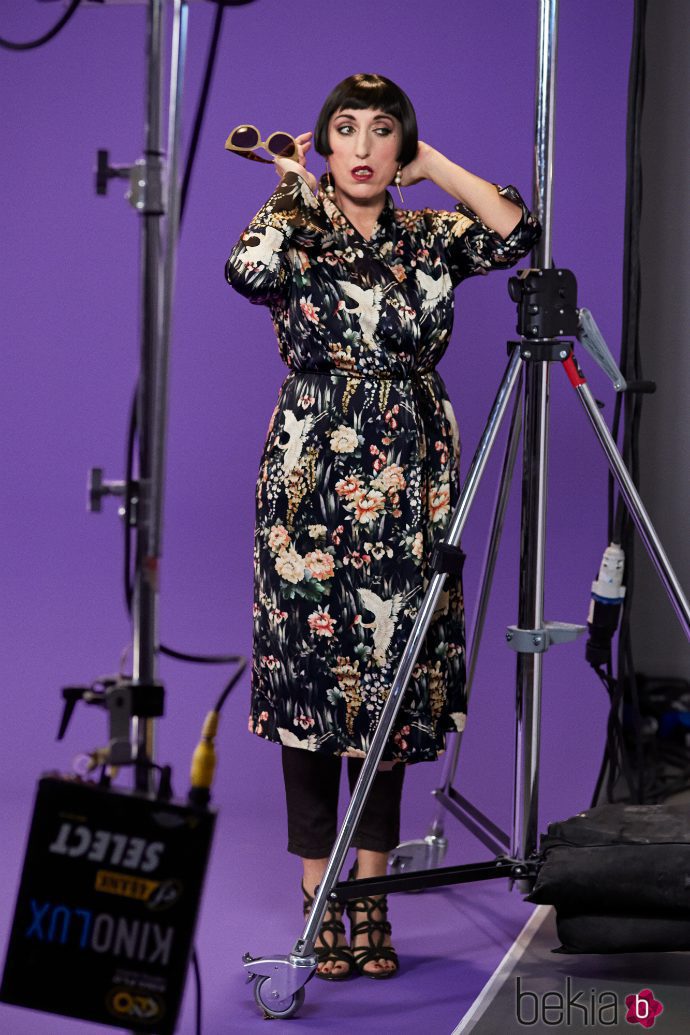 Rossy de Palma en la nueva campaña de Violeta by Mango primavera/verano 2017