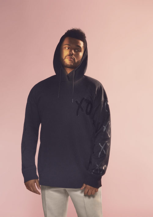 The Weeknd con una sudadera de H&M primavera/verano 2017