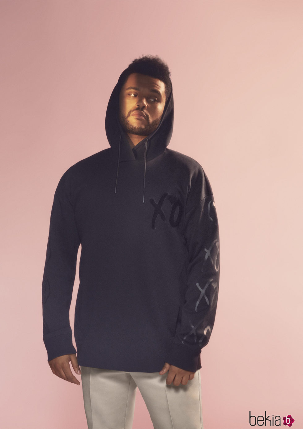 The Weeknd con una sudadera de H&M primavera/verano 2017