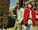Chaqueta roja con flecos de Replay primavera/verano 2017