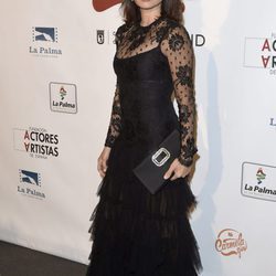 Penélope Cruz con un vestido de encaje y tul en los Premios de la Unión de Actores 