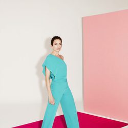 Nieves Álvarez con un jumpsuit de Trucco primavera/verano 2017