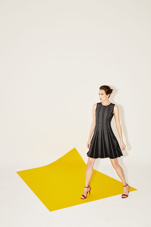 Nieves Álvarez con un vestido de Trucco primavera/verano 2017