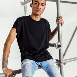 Camiseta básica de Bershka primavera/verano 2017