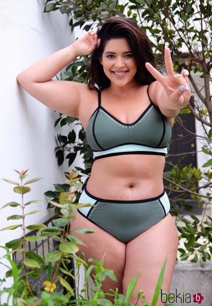 Bikini verde y blanco de Target primavera/verano 2017