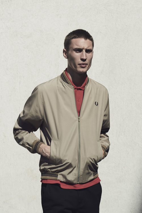 Bomber nude de Fred Perry primavera/verano 2017
