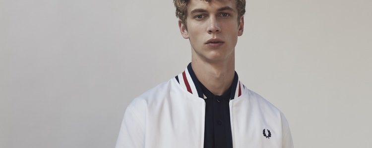 Bomber blanca de Fred Perry primavera/verano 2017