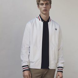 Bomber blanca de Fred Perry primavera/verano 2017