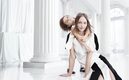 Vestuario bicolor de la nueva colección de Victoria Beckham para Target