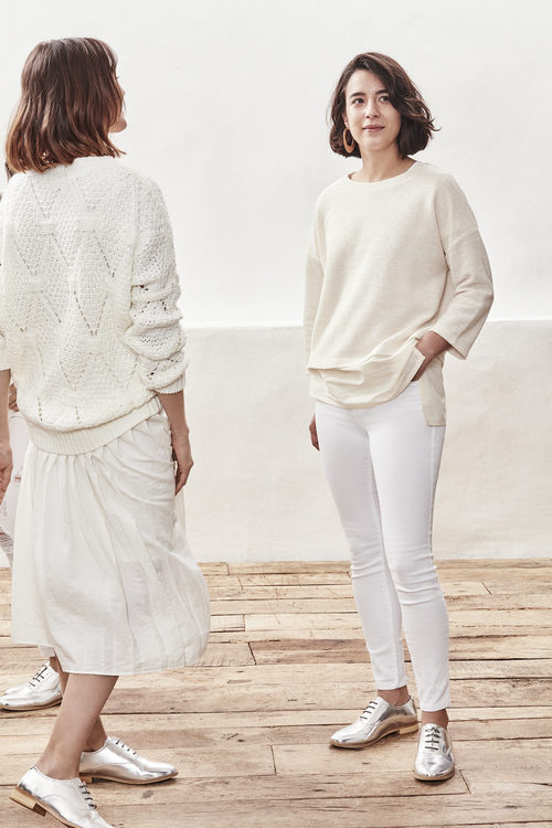 Total looks white de Lefties primavera/verano 2017