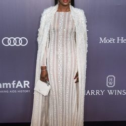 Naomi Campbell vestida de Ralph & Russo en la gala amfAR celebrada en Hong Kong