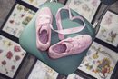 Zapatillas 'Suede Heart Reset' rosas de Puma primavera/verano 2017
