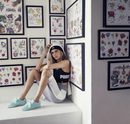 Cara Delevingne posando con la colección primavera/verano 2017 de Puma
