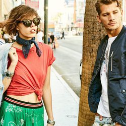 Bomber azul marino de Replay primavera/verano 2017