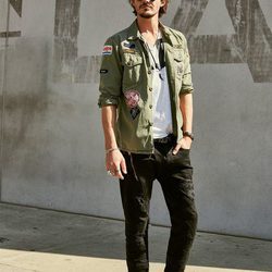 Camisa decorada con parches de Replay primavera/verano 2017