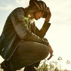 Chaqueta de cuero de Replay primavera/verano 2017