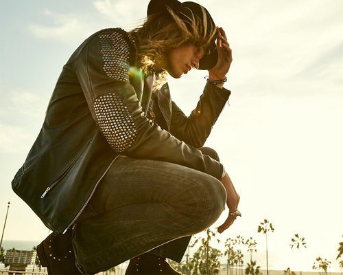 Chaqueta de cuero de Replay primavera/verano 2017
