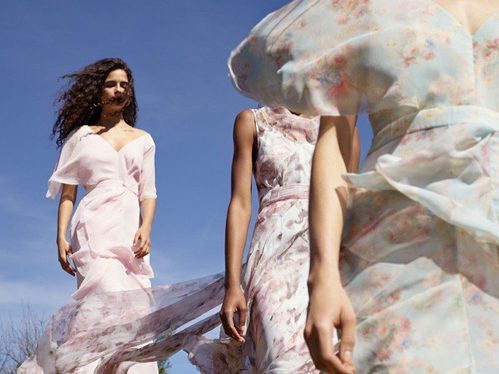 Vestidos de invitada de Topshop primavera/verano 2017