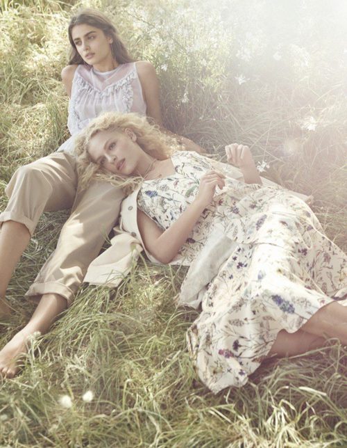 Vestidos estampados florales para la colección SpringSummer 2017 de H&M