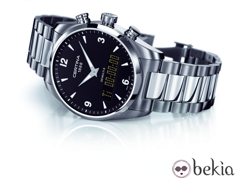 Reloj de hombre de acero DS MULTI-8 de Certina