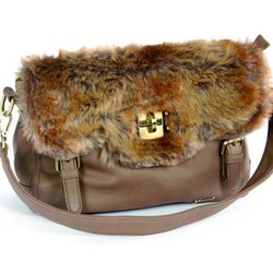 Bolso con pelo marrón de Mustang para este para otoño/invierno 2011/2012
