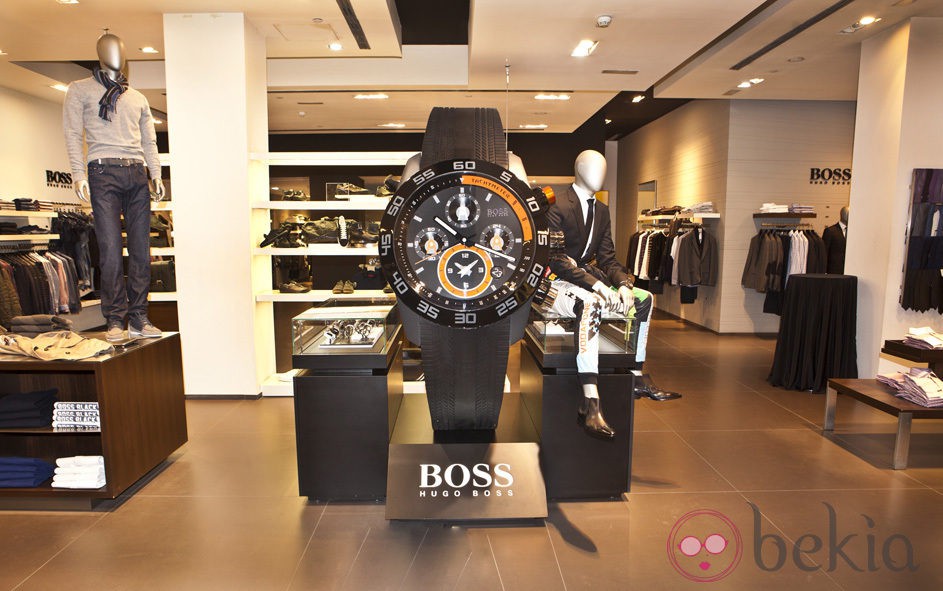 Maqueta frontal del reloj Boss Racing de F1