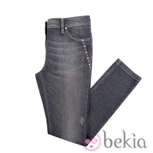 Tejano gris de algodón elástico de la colección otoño/invierno 2011-2012 de Jocavi