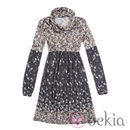 Vestido de lana con cuello vuelto de la colección otoño/invierno 2011-2012 de Jocavi