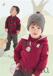 Niños con la ropa de Compaigne des petites